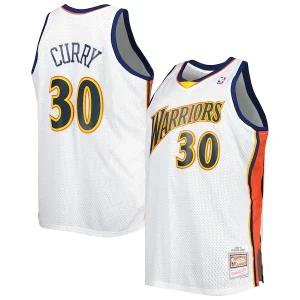 Versátil Stephen Curry Golden State Warriors Big & Tall Hardwood Classics 2008/09 Swingman Jersey White