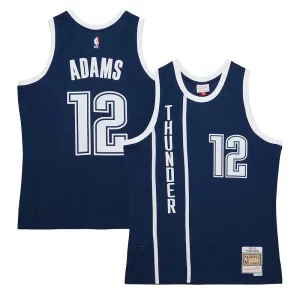Estupendo Steven Adams Oklahoma City Thunder Hardwood Classics Swingman Jersey Navy