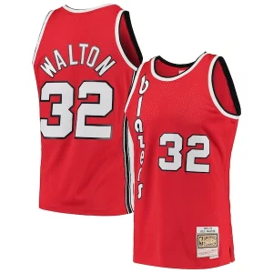 Clásico Atractivo Comodo Bill Walton Portland Trail Blazers 1976/77 Hardwood Classics Swingman Jersey Red