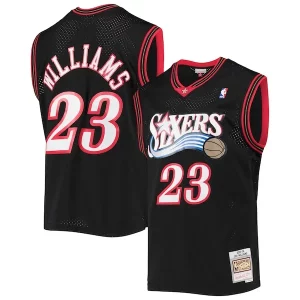 Clásico Estupendo Lou Williams Philadelphia 76ers 2005/06 Hardwood Classics Swingman Jersey Black