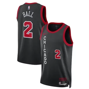 Ideal Lonzo Ball Chicago Bulls Nike Unisex 2023/24 Swingman Jersey Black City Edition