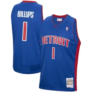Resistente Chauncey Billups Detroit Pistons 2003/04 Hardwood Classics Swingman Jersey Royal