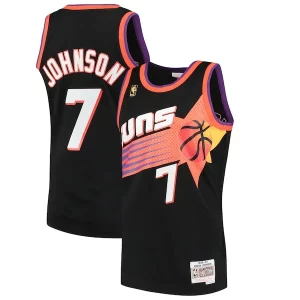 Duradero Original Fácil de llevar Kevin Johnson Phoenix Suns 1996/97 Hardwood Classics Swingman Jersey Black