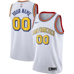 Comodo Golden State Warriors Nike Unisex 2019/20 Custom Swingman Jersey White Classic Edition