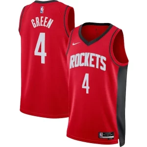 Único Original Fantástico Jalen Green Houston Rockets Nike Unisex Swingman Jersey Icon Edition Red
