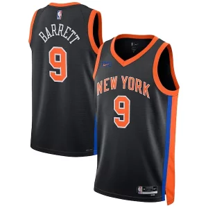 Maravilloso Magnífico Exquisito RJ Barrett New York Knicks Nike Unisex 2022/23 Swingman Jersey City Edition Black