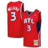 Comodo Atractivo Lou Williams Atlanta Hawks 2001/02 Hardwood Classics Swingman Jersey Red