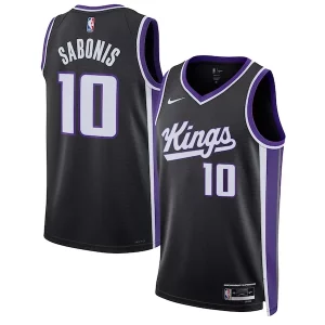 Cool Único Atractivo Domantas Sabonis Sacramento Kings Nike Unisex Swingman Jersey Icon Edition Black