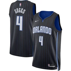 Sofisticado Jalen Suggs Orlando Magic Nike Unisex Swingman Jersey Icon Edition Black/White