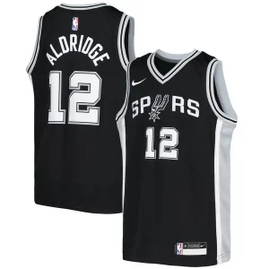 Cool Resistente LaMarcus Aldridge San Antonio Spurs Nike Youth Swingman Jersey Icon Edition Black