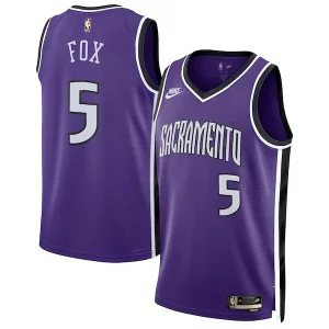 Robusto De'Aaron Fox Sacramento Kings Nike Unisex 2024/25 Swingman Jersey Purple Classic Edition