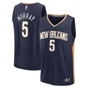 Comodo Encantador Único Dejounte Murray New Orleans Pelicans Youth Fast Break Replica Player Jersey Icon Edition Navy