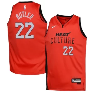 Estupendo Atractivo Lujoso Jimmy Butler Miami Heat Nike Youth 2024/25 Swingman Player Jersey City Edition Red