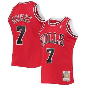 Fantástico Clásico Versátil Toni Kukoc Chicago Bulls 1997/98 Hardwood Classics Swingman Jersey Red