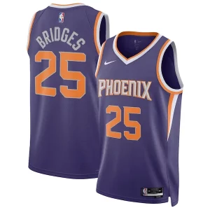 Fácil de llevar Sofisticado Moderno Mikal Bridges Phoenix Suns Nike Unisex Swingman Jersey Icon Edition Purple/White