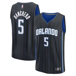 Increíble Comodo Original Paolo Banchero Orlando Magic Youth Fast Break Replica Player Jersey Icon Edition Black