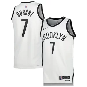 Bonito Perfecto Duradero Kevin Durant Brooklyn Nets Nike Unisex Swingman Jersey Association Edition White/Black