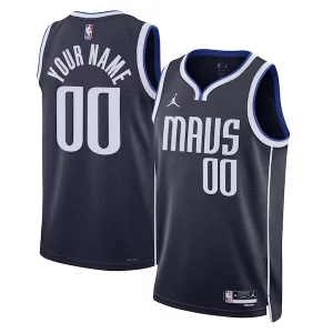 Práctico Delicioso Dallas Mavericks Jordan Brand Unisex 2022/23 Swingman Custom Jersey Statement Edition Navy