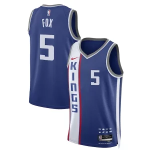 Versátil Lujoso De'Aaron Fox Sacramento Kings Nike Unisex 2023/24 Swingman Jersey Blue City Edition
