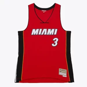 Duradero Atractivo Dwyane Wade Miami Heat Women's 2005/06 Hardwood Classics Swingman Jersey Red