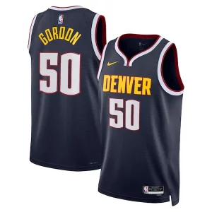 Único Sofisticado Aaron Gordon Denver Nuggets Nike Unisex Swingman Replica Jersey Icon Edition Navy