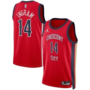Fácil de llevar Lujoso Maravilloso Brandon Ingram New Orleans Pelicans Jordan Brand Unisex Swingman Jersey Statement Edition Red