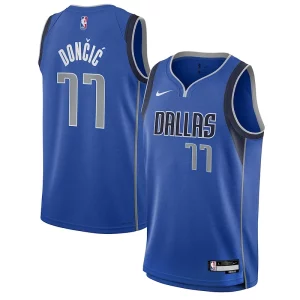 Ideal Luka Dončić Dallas Mavericks Nike Youth Swingman Jersey Icon Edition Blue