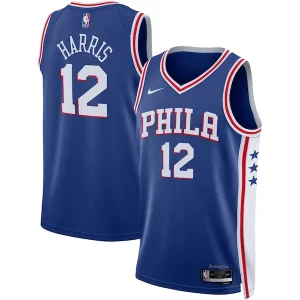 Lujoso Genial Tobias Harris Philadelphia 76ers Nike Unisex Swingman Jersey Icon Edition Royal