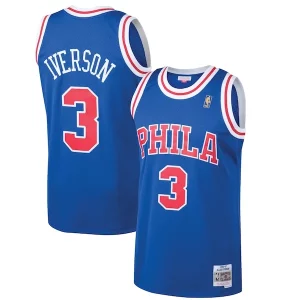 Sofisticado Maravilloso Robusto Allen Iverson Philadelphia 76ers 1996/97 Hardwood Classics Swingman Jersey Royal