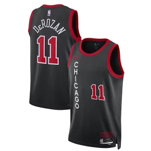 Resistente Encantador DeMar DeRozan Chicago Bulls Nike Unisex 2023/24 Swingman Jersey Black City Edition