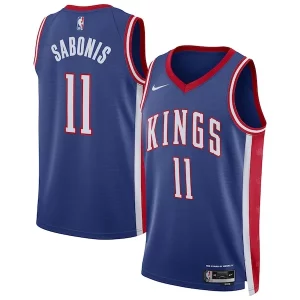 Lujoso Perfecto Bonito Domantas Sabonis Sacramento Kings Nike Unisex 2024/25 Swingman Player Jersey City Edition Blue