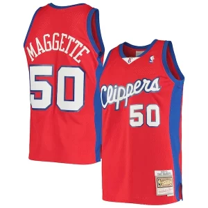Estupendo Corey Maggette LA Clippers 2001/02 Hardwood Classics Swingman Jersey Red