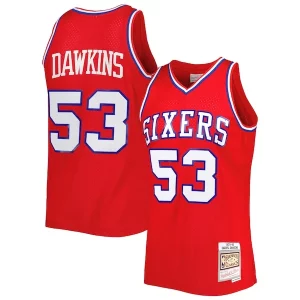 Robusto Genial Atractivo Darryl Dawkins Philadelphia 76ers Hardwood Classics 1979/80 Swingman Jersey Red