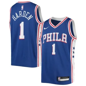 Comodo James Harden Philadelphia 76ers Nike Youth Swingman Jersey Icon Edition Royal