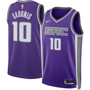 Lujoso Domantas Sabonis Sacramento Kings Nike Unisex Swingman Jersey Icon Edition Purple