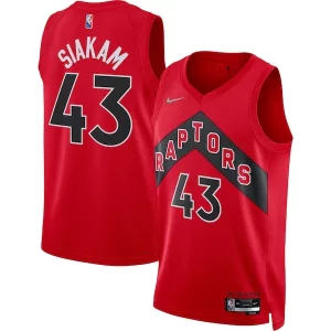 Magnífico Pascal Siakam Toronto Raptors Nike 2021/22 Diamond Swingman Jersey Icon Edition Red