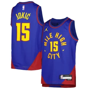 Increíble Elegante Nikola Jokic Denver Nuggets Jordan Brand Youth Swingman Jersey Statement Edition Blue