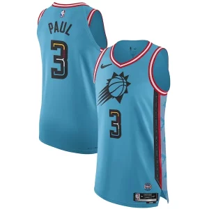 Magnífico Robusto Chulo Chris Paul Phoenix Suns Nike 2022/23 Authentic Jersey City Edition Turquoise