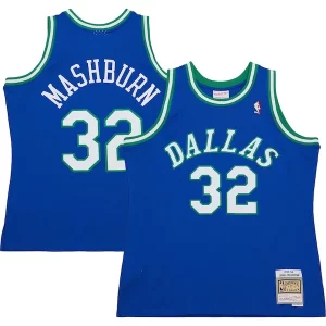 Elegante Encantador Atractivo Jamal Mashburn Dallas Mavericks 2001/02 Hardwood Classics Swingman Jersey Blue