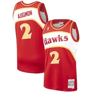 Resistente Original Maravilloso Stacey Augmon Atlanta Hawks 1991/92 Hardwood Classics Swingman Jersey Red