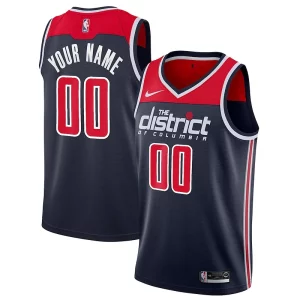 Exquisito Delicioso Washington Wizards Nike 2019/20 Custom Swingman Jersey Navy Statement Edition