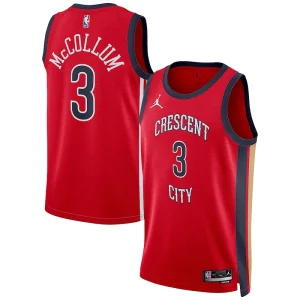 Robusto CJ McCollum New Orleans Pelicans Jordan Brand Unisex Swingman Jersey Statement Edition Red