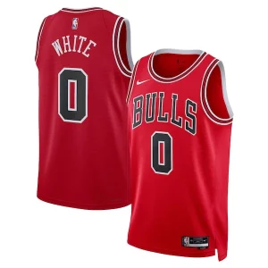 Cool Delicioso Coby White Chicago Bulls Nike Unisex Swingman Jersey Icon Edition Red