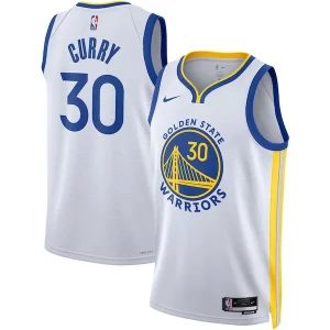 Estupendo Increíble Stephen Curry Golden State Warriors Nike Unisex Swingman Jersey Association Edition White/Royal