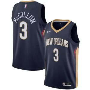 Duradero Robusto Magnífico C.J. McCollum New Orleans Pelicans Nike Swingman Jersey Icon Edition Navy