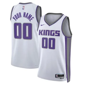 Exquisito Fantástico Perfecto Sacramento Kings Nike Unisex 2022/23 Swingman Custom Jersey White Association Edition
