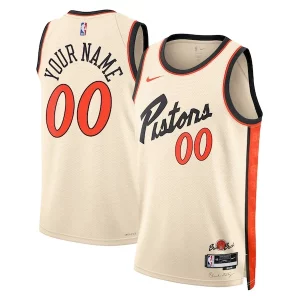 Atractivo Exquisito Duradero Detroit Pistons Nike Unisex 2024/25 Custom Swingman Jersey City Edition White