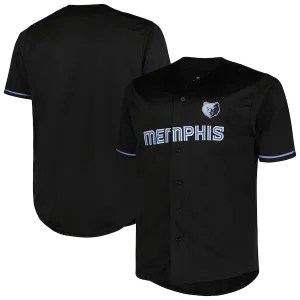 Encantador Chulo Memphis Grizzlies Profile Big & Tall Pop Jersey Black