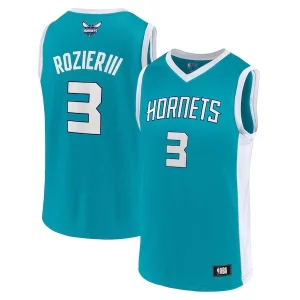Único Duradero Men's Terry Rozier Teal Charlotte Hornets Player Jersey