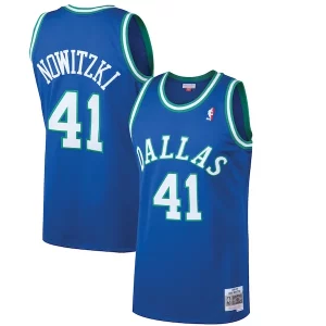 Perfecto Chulo Ideal Dirk Nowitzki Dallas Mavericks 1998/99 Hardwood Classics Swingman Jersey Blue